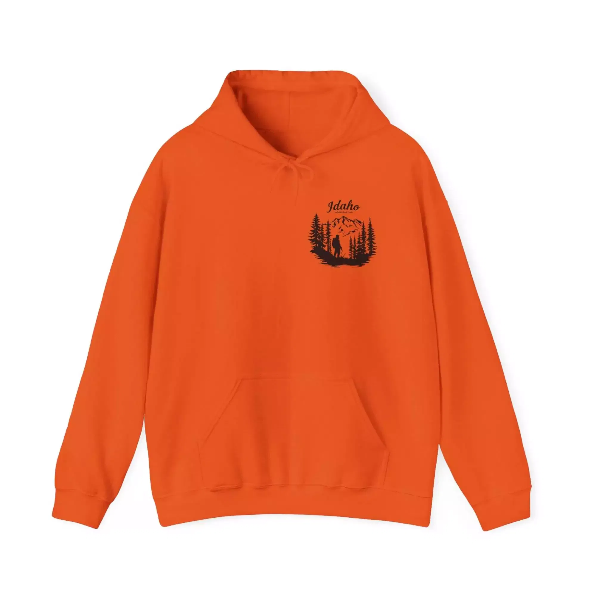 Idaho Pride Unisex Heavy Blend™ Hooded Sweatshirt, Casual Wear, Gifts for Idahoans, Outdoor Adventure Apparel, Comfortable & Cozy - Image 7