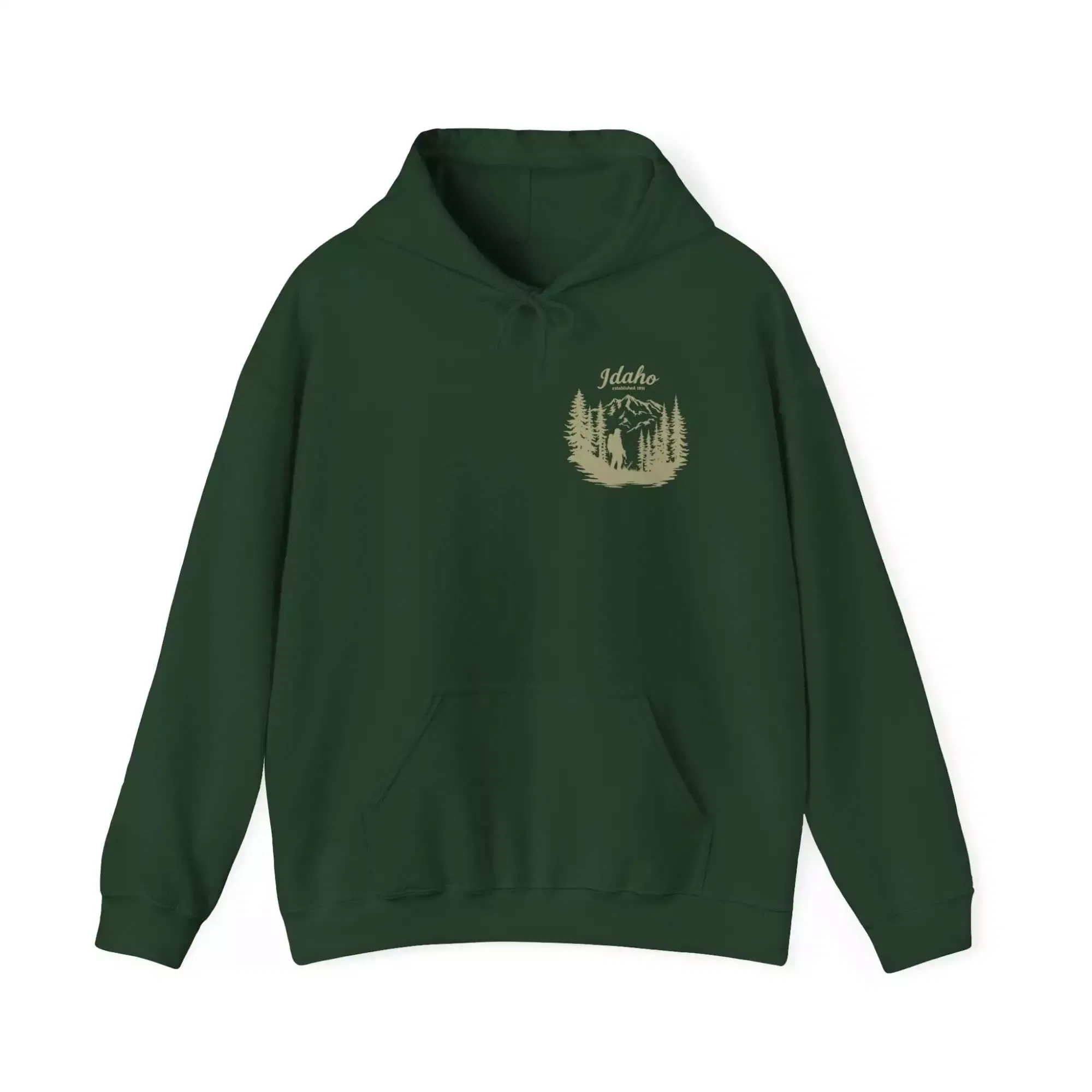 Idaho Pride Unisex Heavy Blend™ Hooded Sweatshirt, Casual Wear, Gifts for Idahoans, Outdoor Adventure Apparel, Comfortable & Cozy - Image 13
