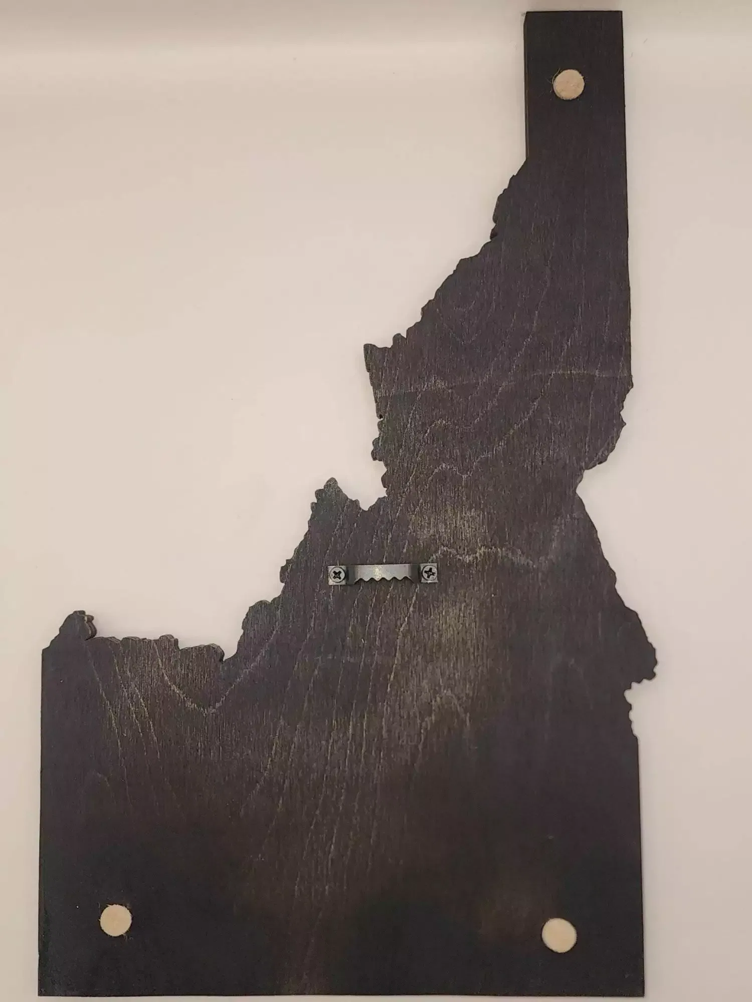 Idaho Native Accent | Rustic Laser Cut Wall & Table Decor | Unique Idaho Sign with Tile Letters for Home or Cabin Decor - Turquoise Stain - Image 5