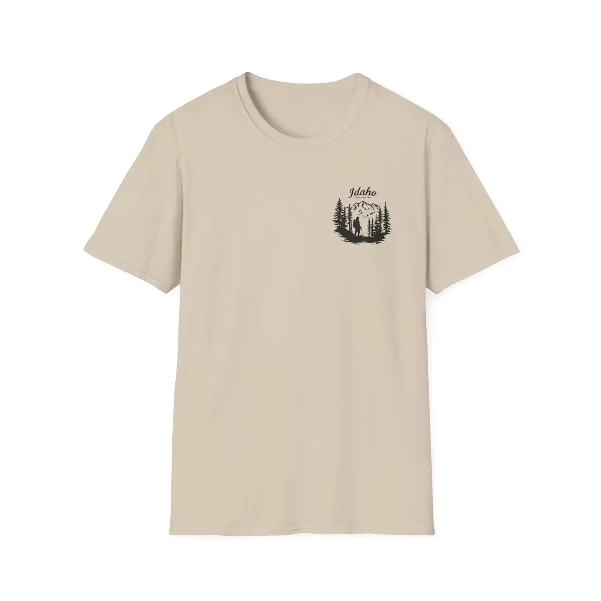 Idaho Patriotic Unisex T-Shirt - Elk Head - Hunting - Outdoors - Image 9