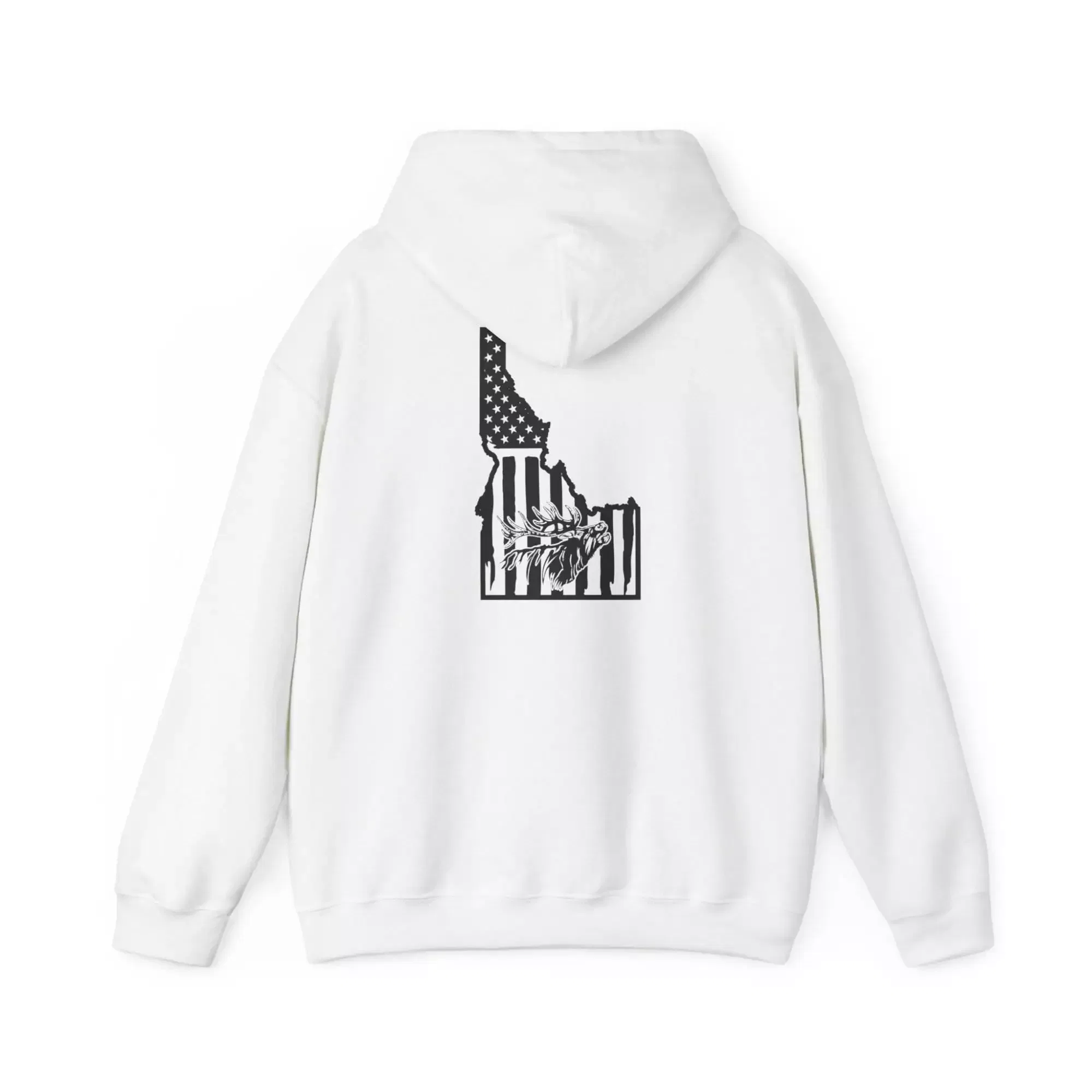 Idaho Pride Unisex Heavy Blend™ Hooded Sweatshirt, Casual Wear, Gifts for Idahoans, Outdoor Adventure Apparel, Comfortable & Cozy - Image 4