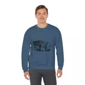 Fishing Sweatshirt, Father Son Fishing, Gift for Fisherman, Outdoor Sports Apparel, Cozy Fisherman Sweater, Family Fishing Shirt