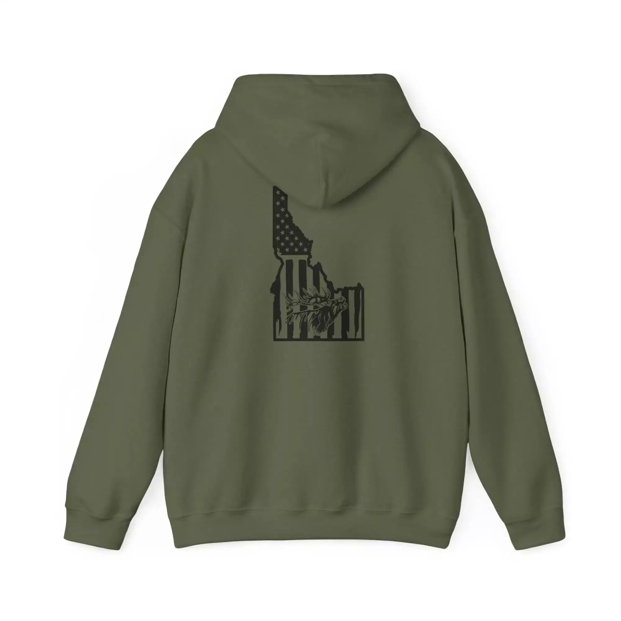 Idaho Pride Unisex Heavy Blend™ Hooded Sweatshirt, Casual Wear, Gifts for Idahoans, Outdoor Adventure Apparel, Comfortable & Cozy - Image 12