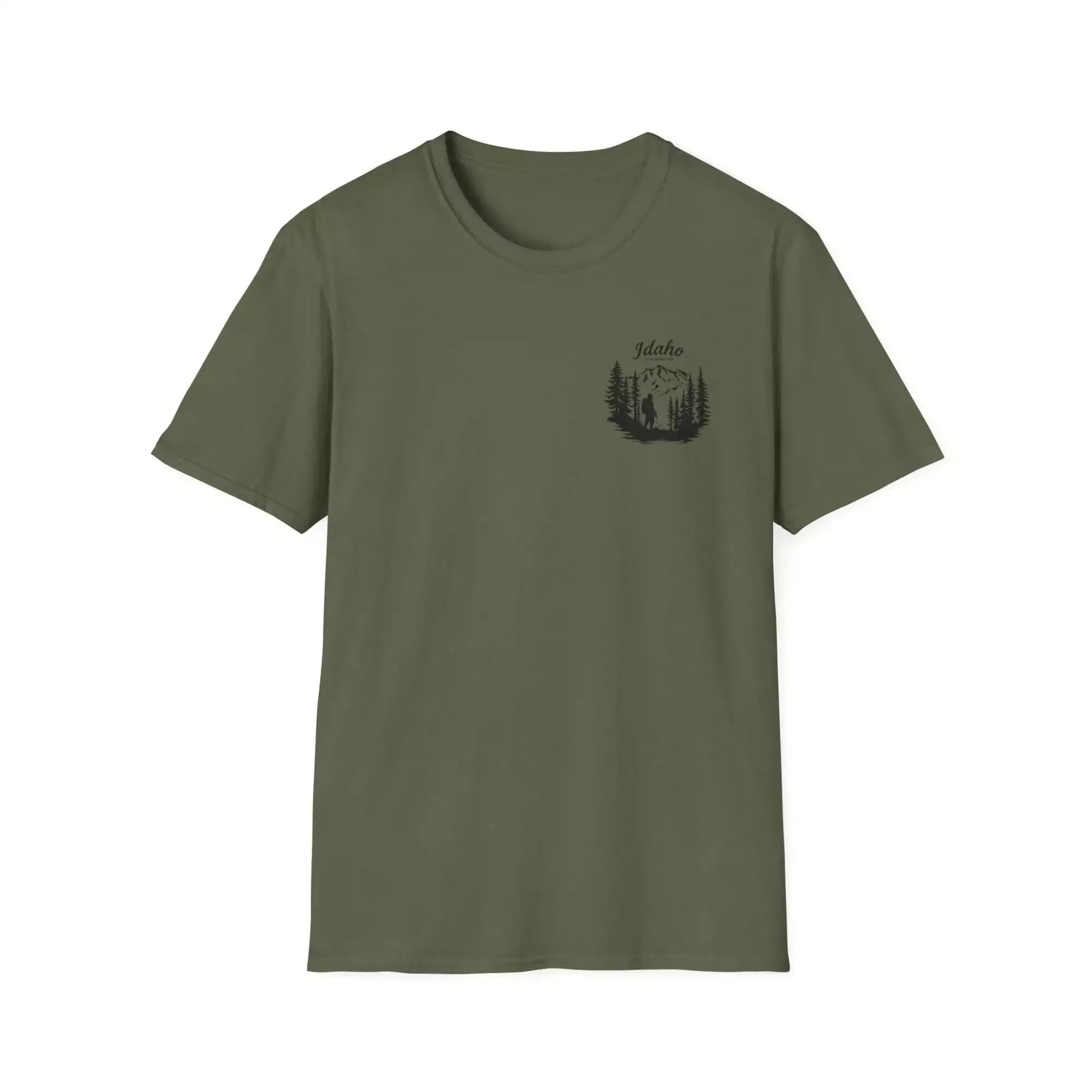 Idaho Patriotic Unisex T-Shirt - Elk Head - Hunting - Outdoors - Image 13