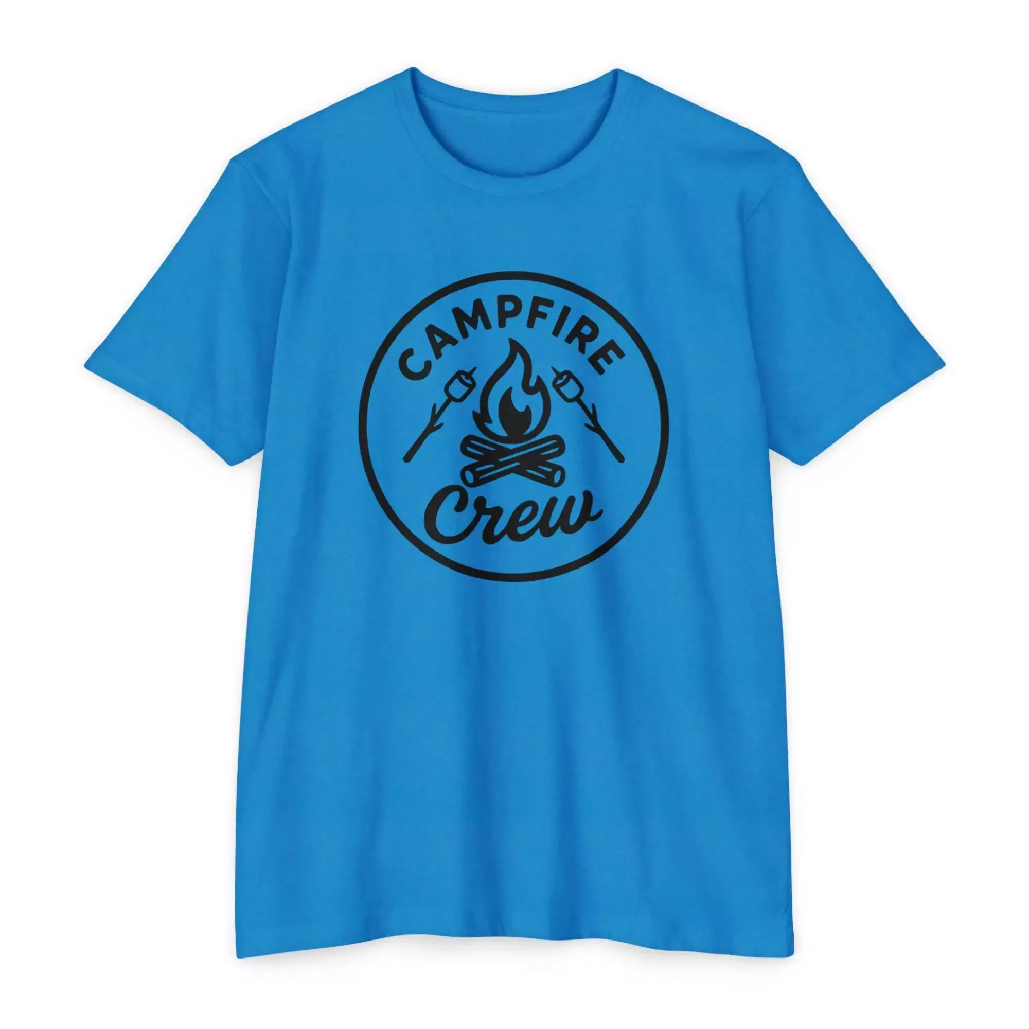 Campfire Crew T-Shirt, Unisex Jersey Tee, Perfect for Camping, Outdoor Adventures, Summer Festivals, Gift for Nature Lovers - Image 13