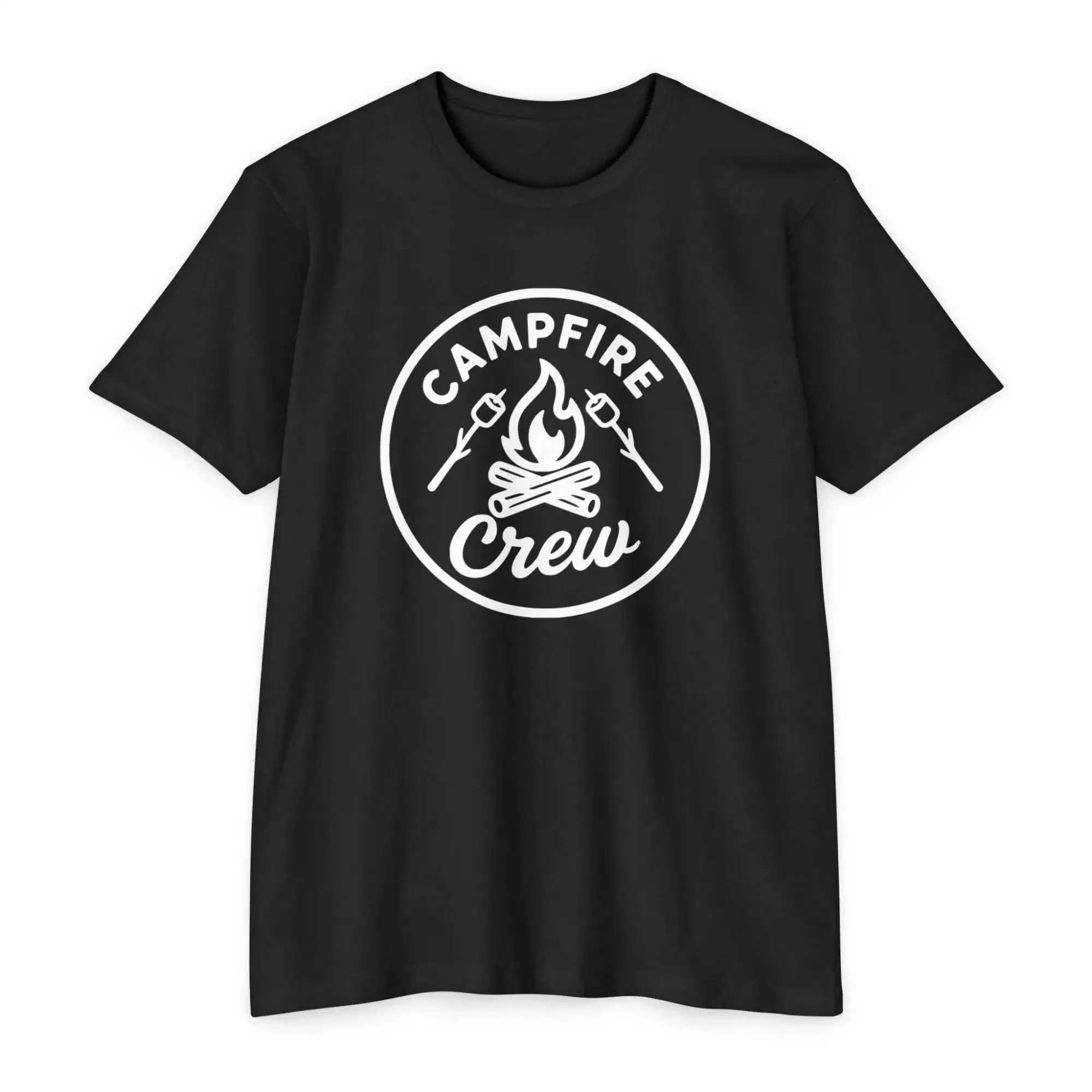 Campfire Crew T-Shirt, Unisex Jersey Tee, Perfect for Camping, Outdoor Adventures, Summer Festivals, Gift for Nature Lovers - Image 19