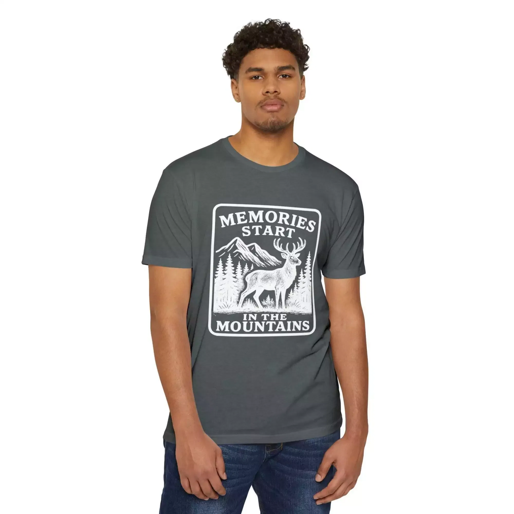 Mountain Memories Graphic Tee - Unisex Adventure Shirt for Nature Lovers, Casual Wear, Gift for Outdoorsy Friends - Image 11