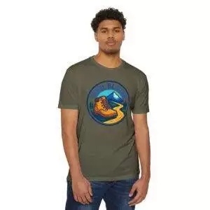 Trail Blazer Adventure T-shirt for Nature Lovers, Hiking Gifts, Mountain Apparel, Unisex Outdoor Tee, Perfect for Campers
