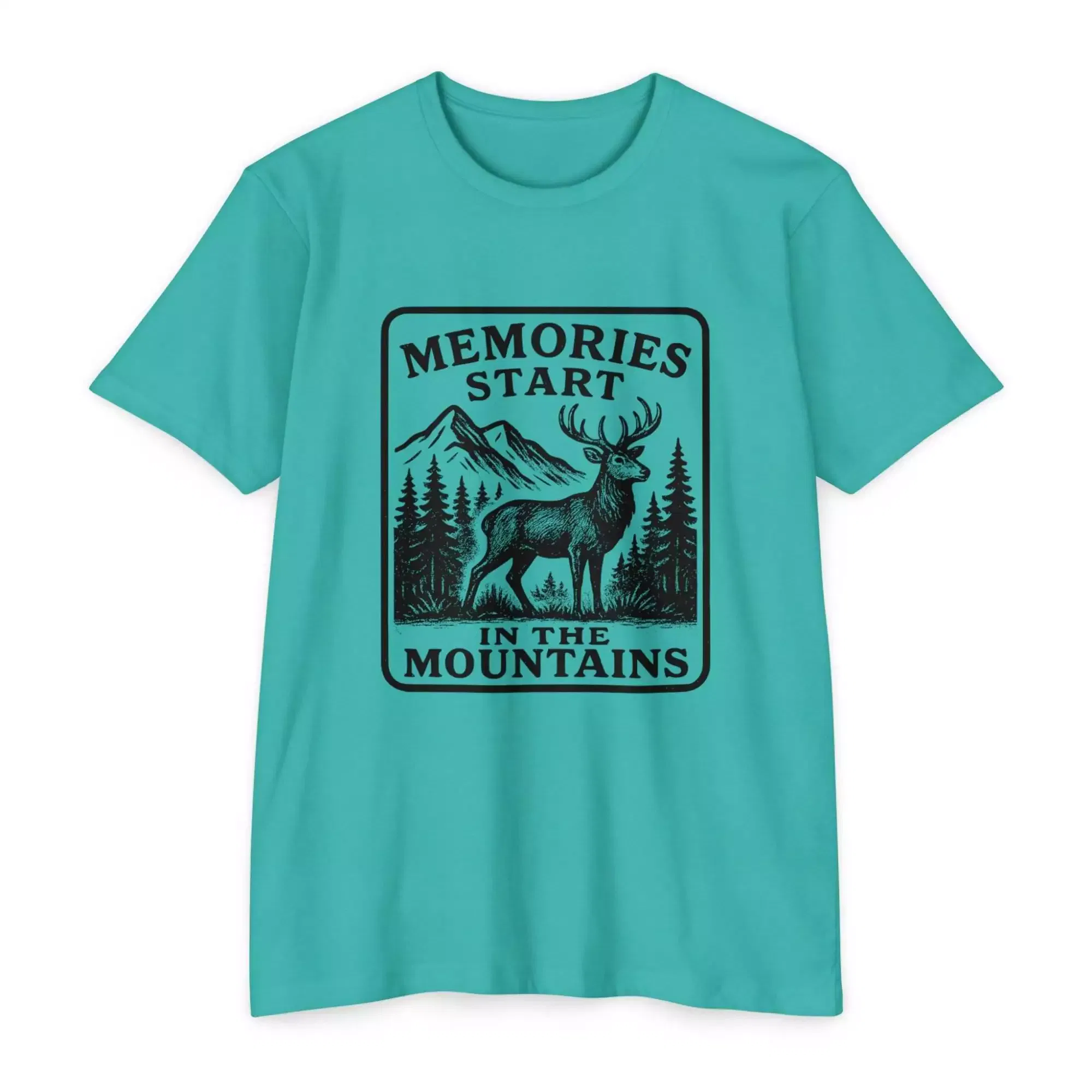 Mountain Memories Graphic Tee - Unisex Adventure Shirt for Nature Lovers, Casual Wear, Gift for Outdoorsy Friends - Image 7