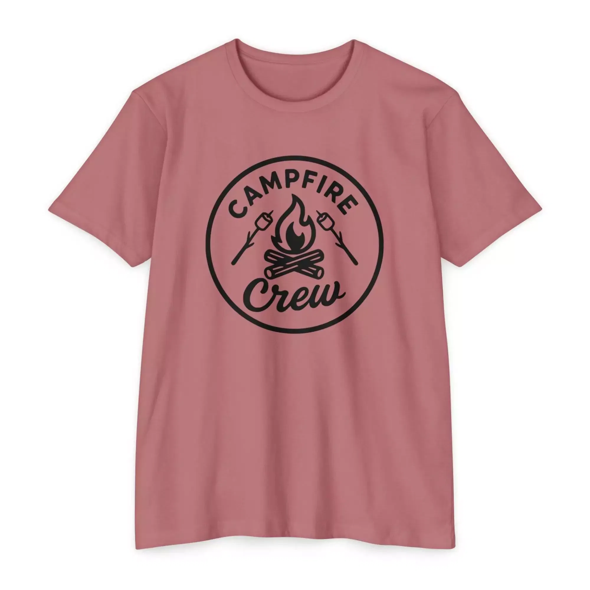 Campfire Crew T-Shirt, Unisex Jersey Tee, Perfect for Camping, Outdoor Adventures, Summer Festivals, Gift for Nature Lovers - Image 25