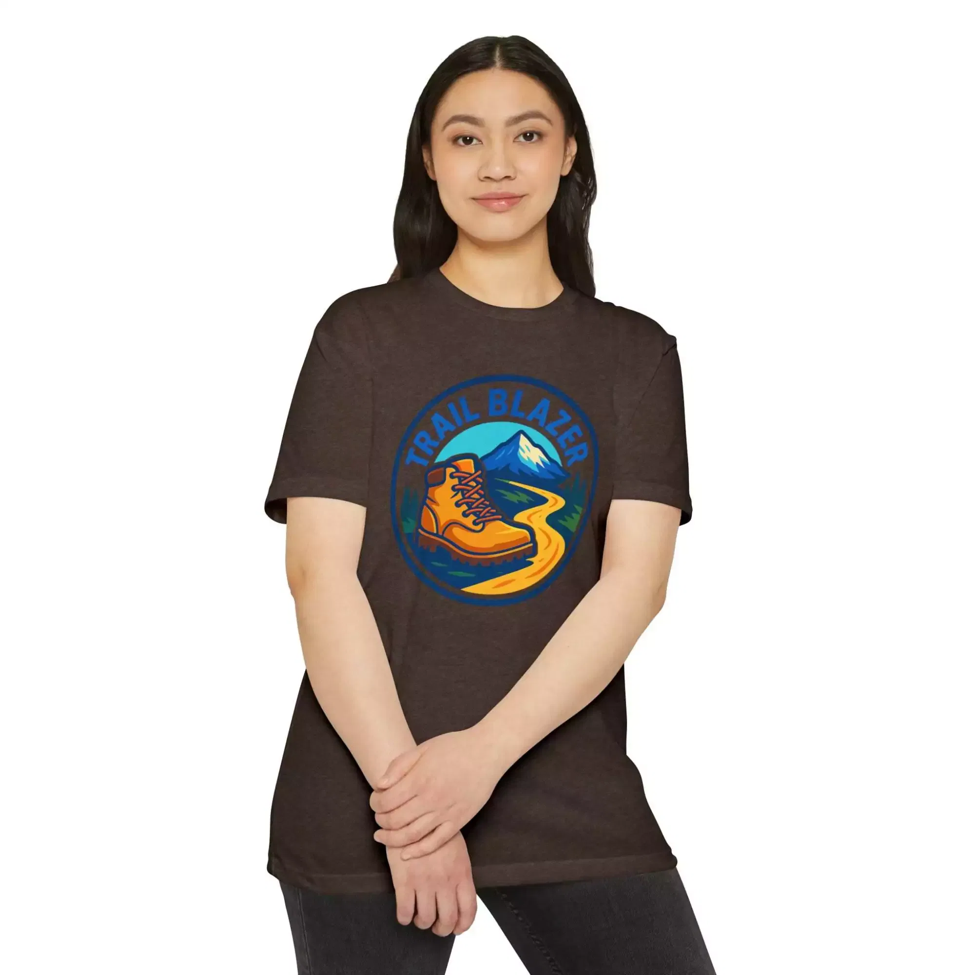 Trail Blazer Adventure T-shirt for Nature Lovers, Hiking Gifts, Mountain Apparel, Unisex Outdoor Tee, Perfect for Campers - Image 9