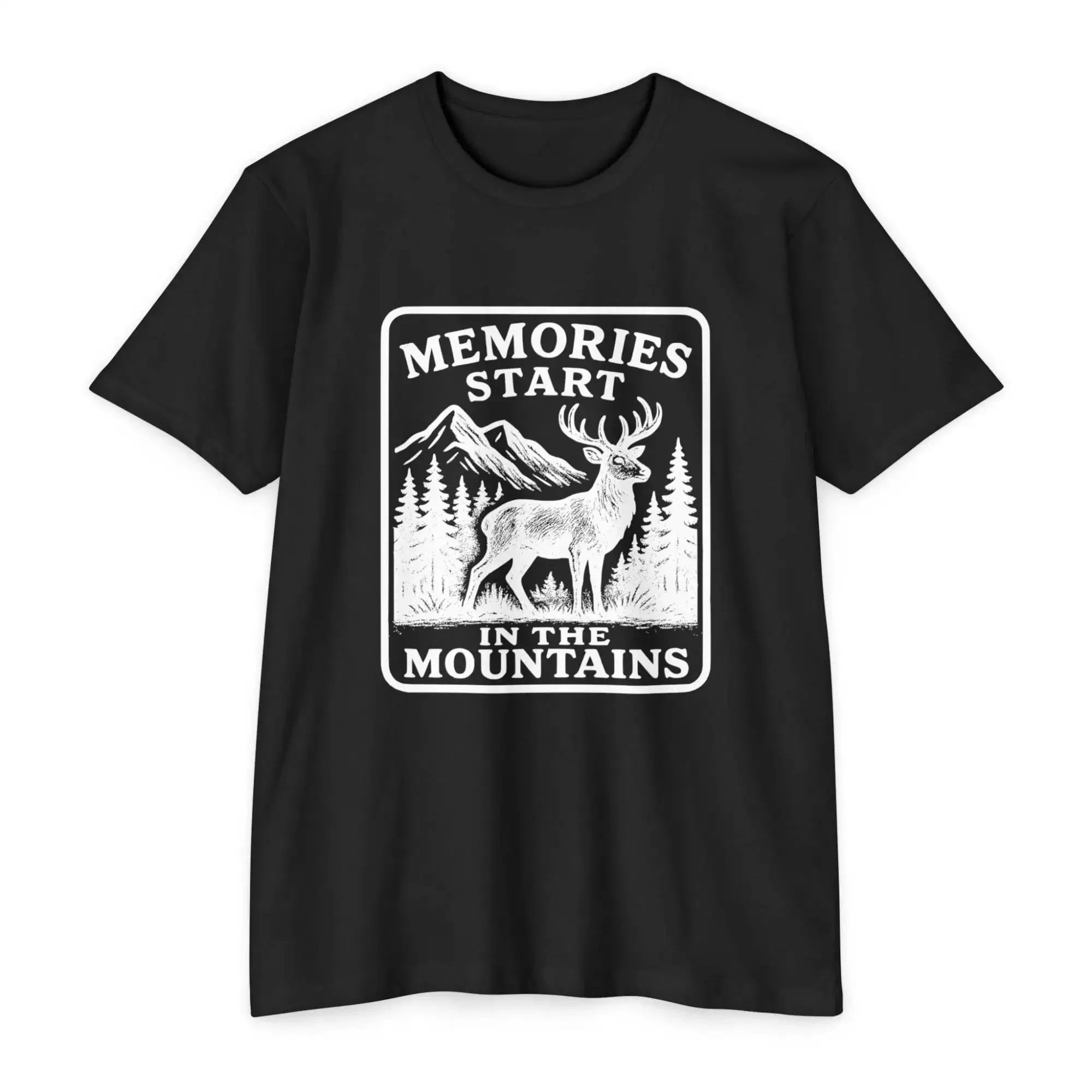 Mountain Memories Graphic Tee - Unisex Adventure Shirt for Nature Lovers, Casual Wear, Gift for Outdoorsy Friends - Image 25
