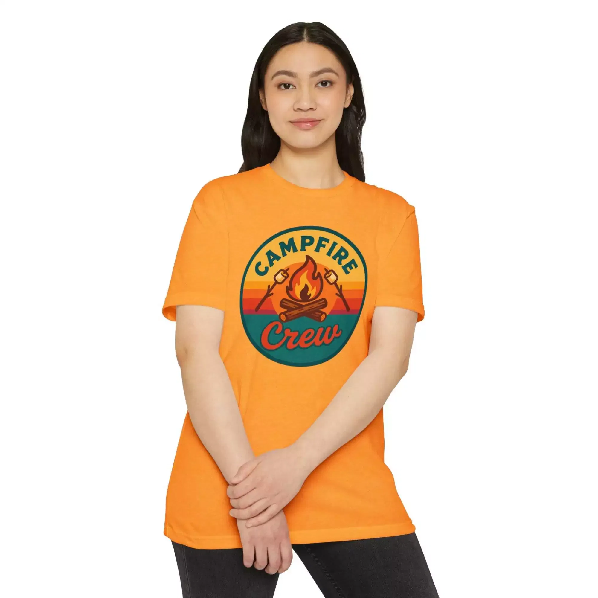 Unisex Campfire Crew T-Shirt, Adventure Shirt, Camping Apparel, Outdoor Gear, Summer Essentials, Casual Wear - Image 12