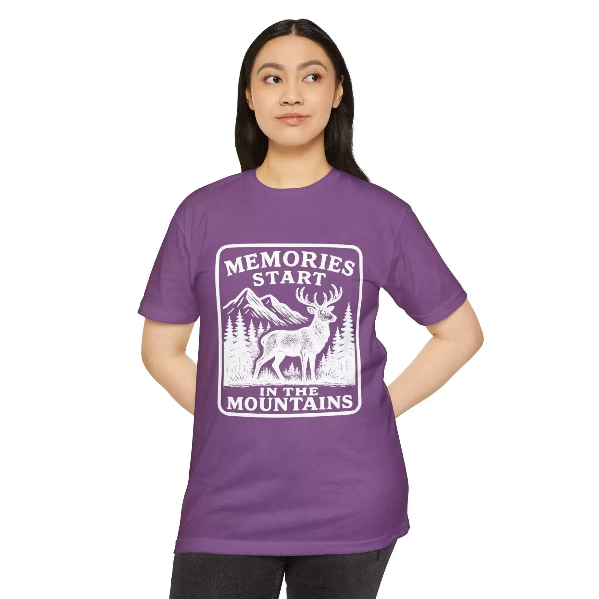 Mountain Memories Graphic Tee - Unisex Adventure Shirt for Nature Lovers, Casual Wear, Gift for Outdoorsy Friends - Image 30