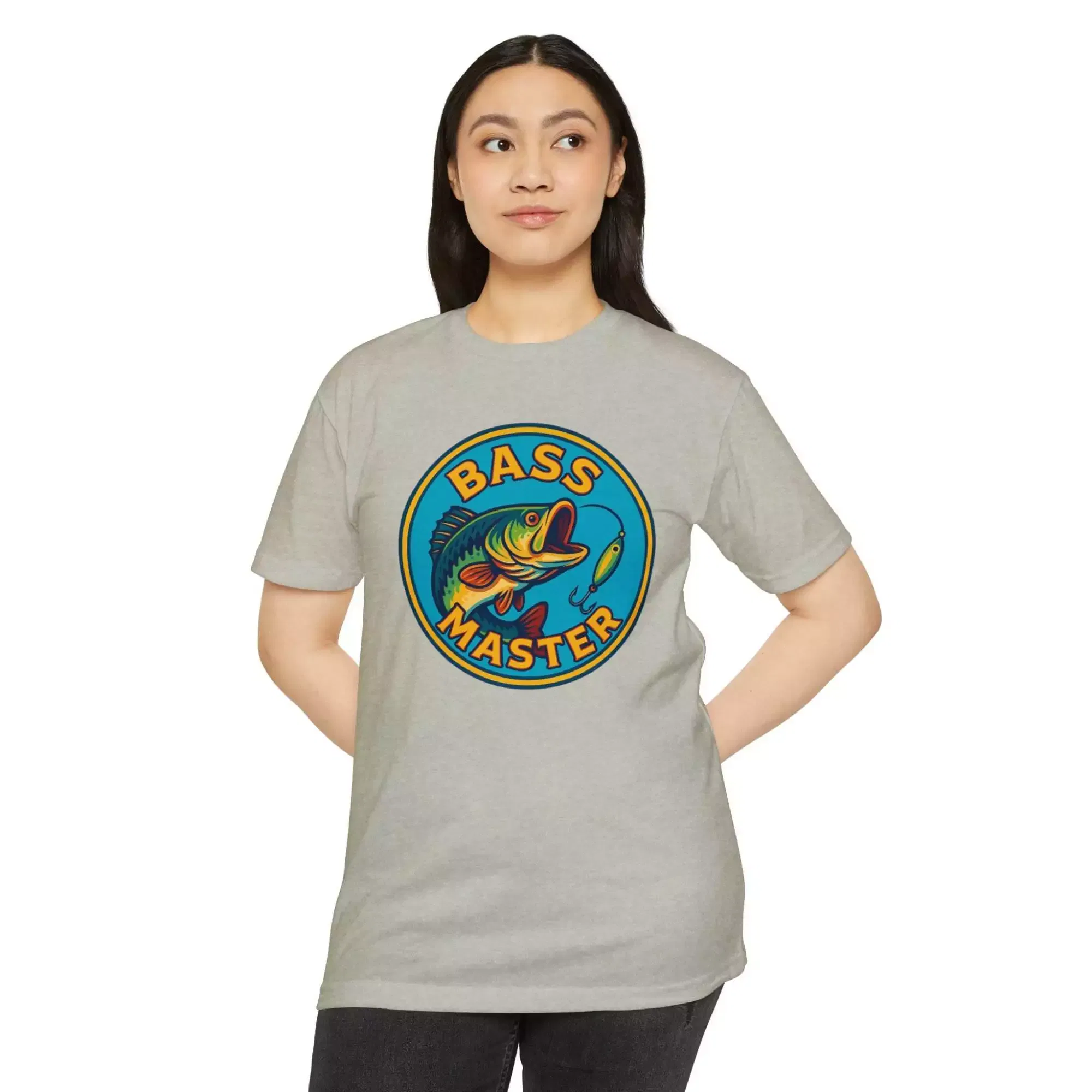 Bass Master Unisex T-Shirt, Fishing Apparel, Summer Outfit, Outdoor Enthusiast Gift, Father's Day Present, Casual Wear - Image 9