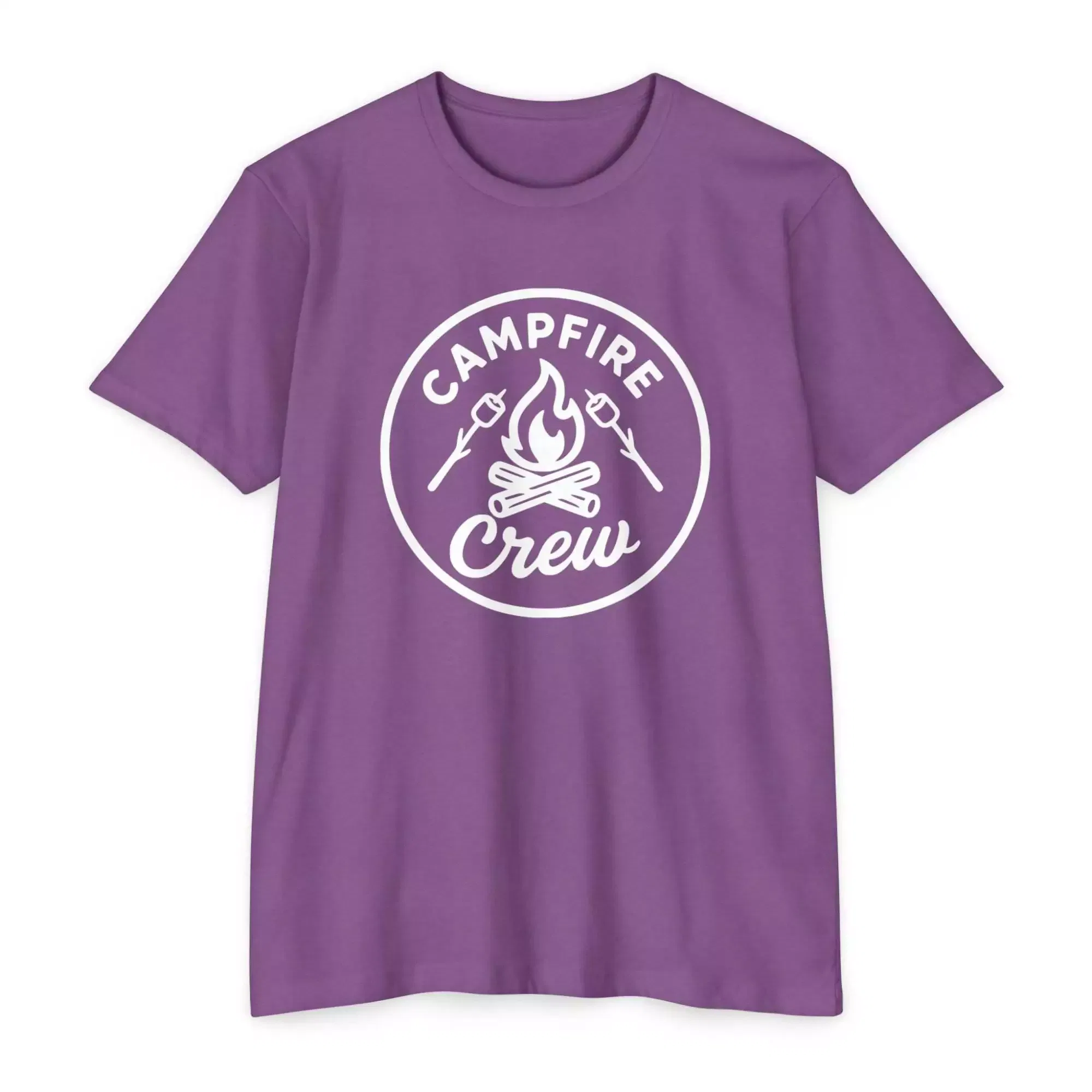 Campfire Crew T-Shirt, Unisex Jersey Tee, Perfect for Camping, Outdoor Adventures, Summer Festivals, Gift for Nature Lovers - Image 22