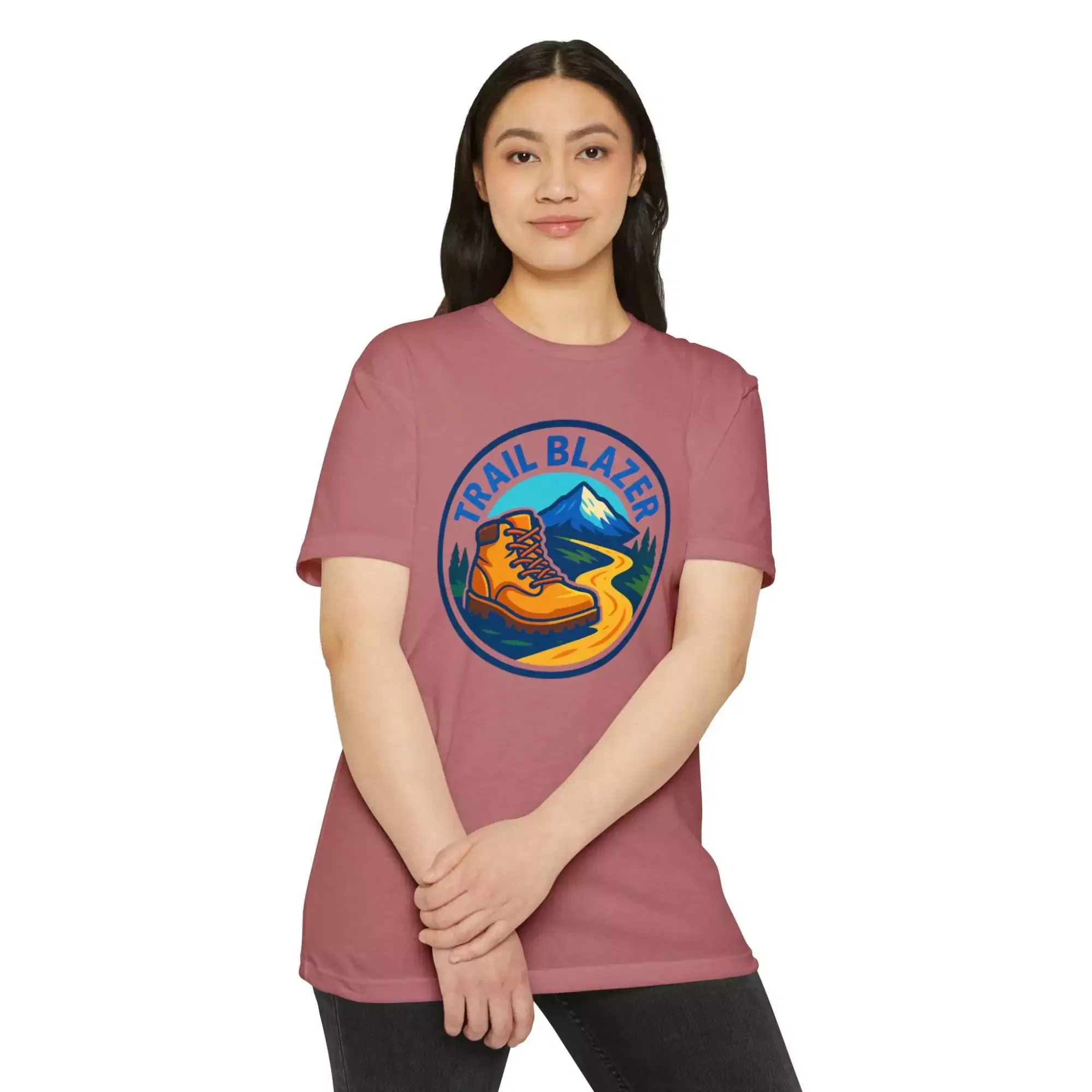 Trail Blazer Adventure T-shirt for Nature Lovers, Hiking Gifts, Mountain Apparel, Unisex Outdoor Tee, Perfect for Campers - Image 24