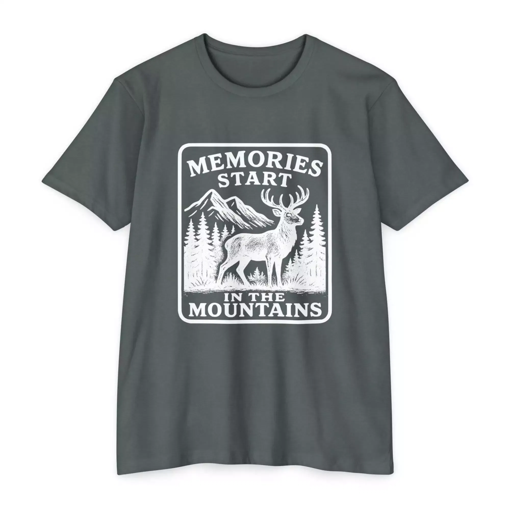 Mountain Memories Graphic Tee - Unisex Adventure Shirt for Nature Lovers, Casual Wear, Gift for Outdoorsy Friends - Image 10