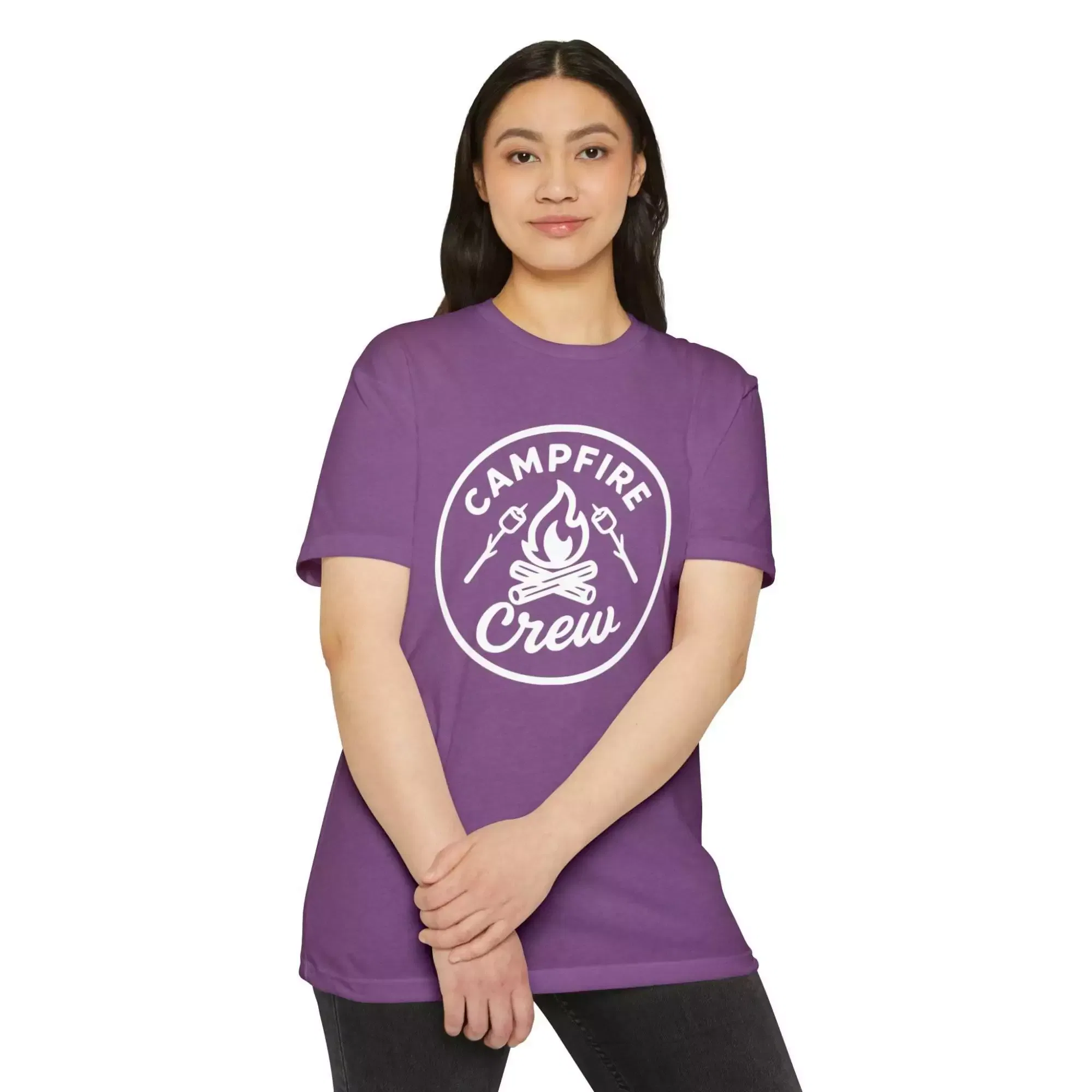 Campfire Crew T-Shirt, Unisex Jersey Tee, Perfect for Camping, Outdoor Adventures, Summer Festivals, Gift for Nature Lovers - Image 24