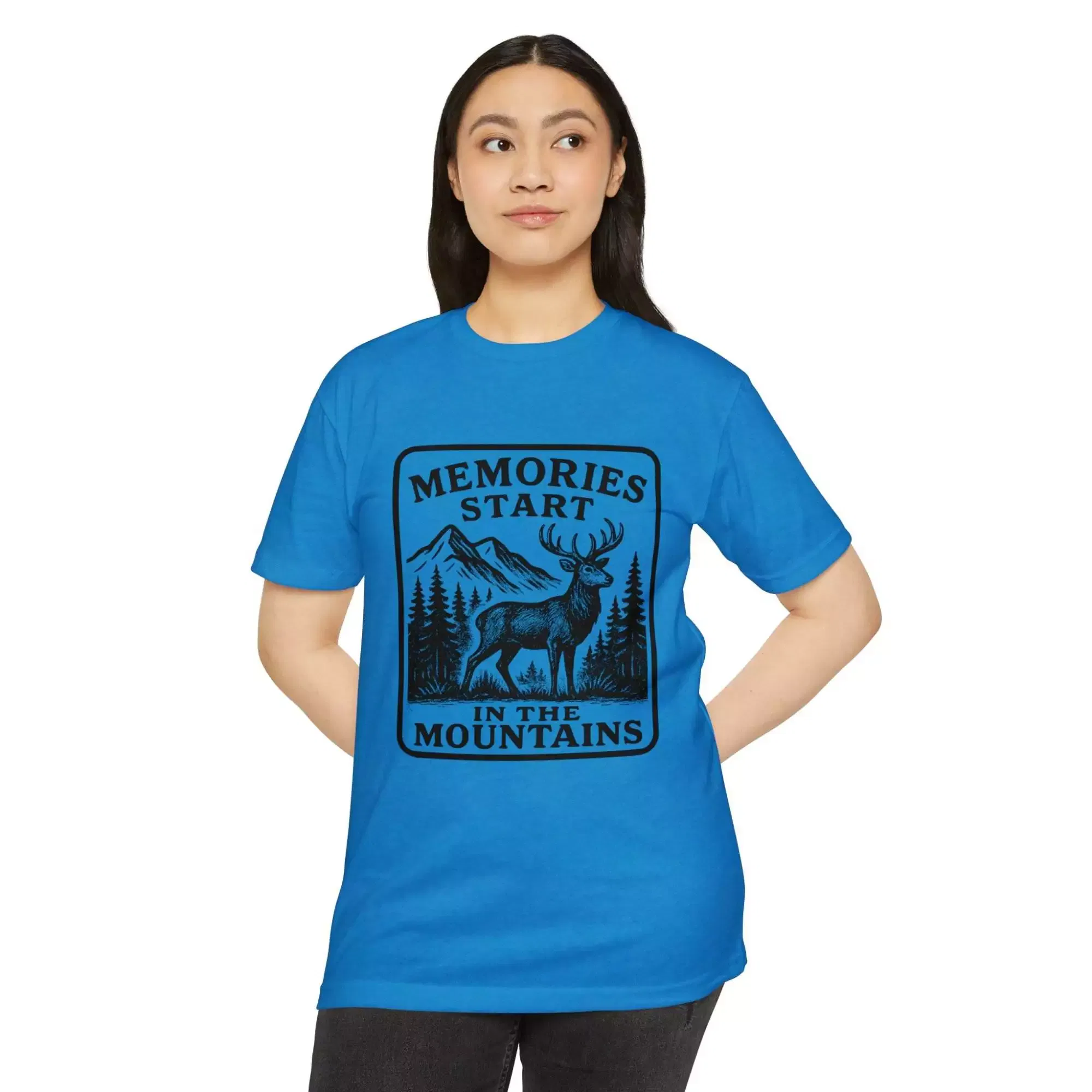 Mountain Memories Graphic Tee - Unisex Adventure Shirt for Nature Lovers, Casual Wear, Gift for Outdoorsy Friends - Image 18