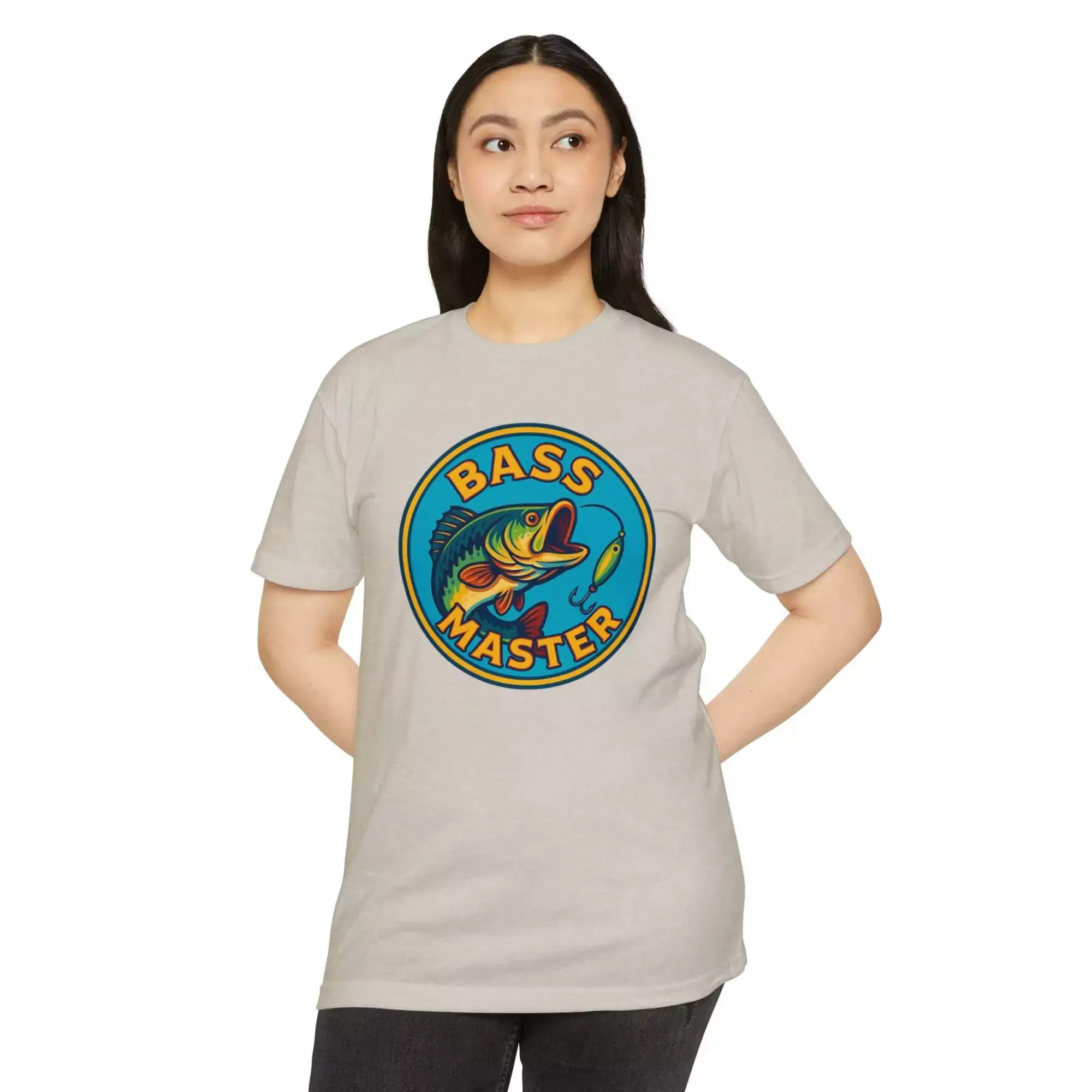 Bass Master Unisex T-Shirt, Fishing Apparel, Summer Outfit, Outdoor Enthusiast Gift, Father's Day Present, Casual Wear - Image 6