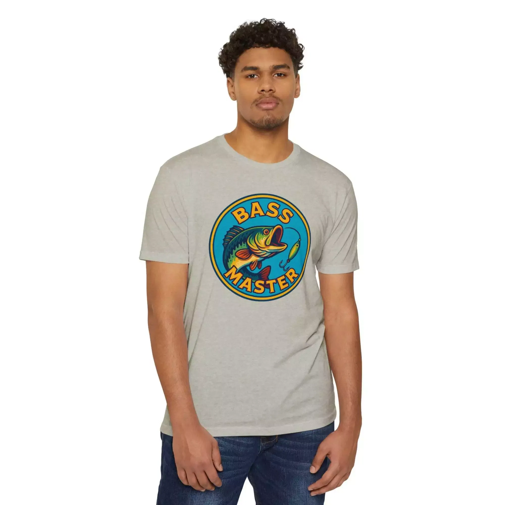 Bass Master Unisex T-Shirt, Fishing Apparel, Summer Outfit, Outdoor Enthusiast Gift, Father's Day Present, Casual Wear - Image 8