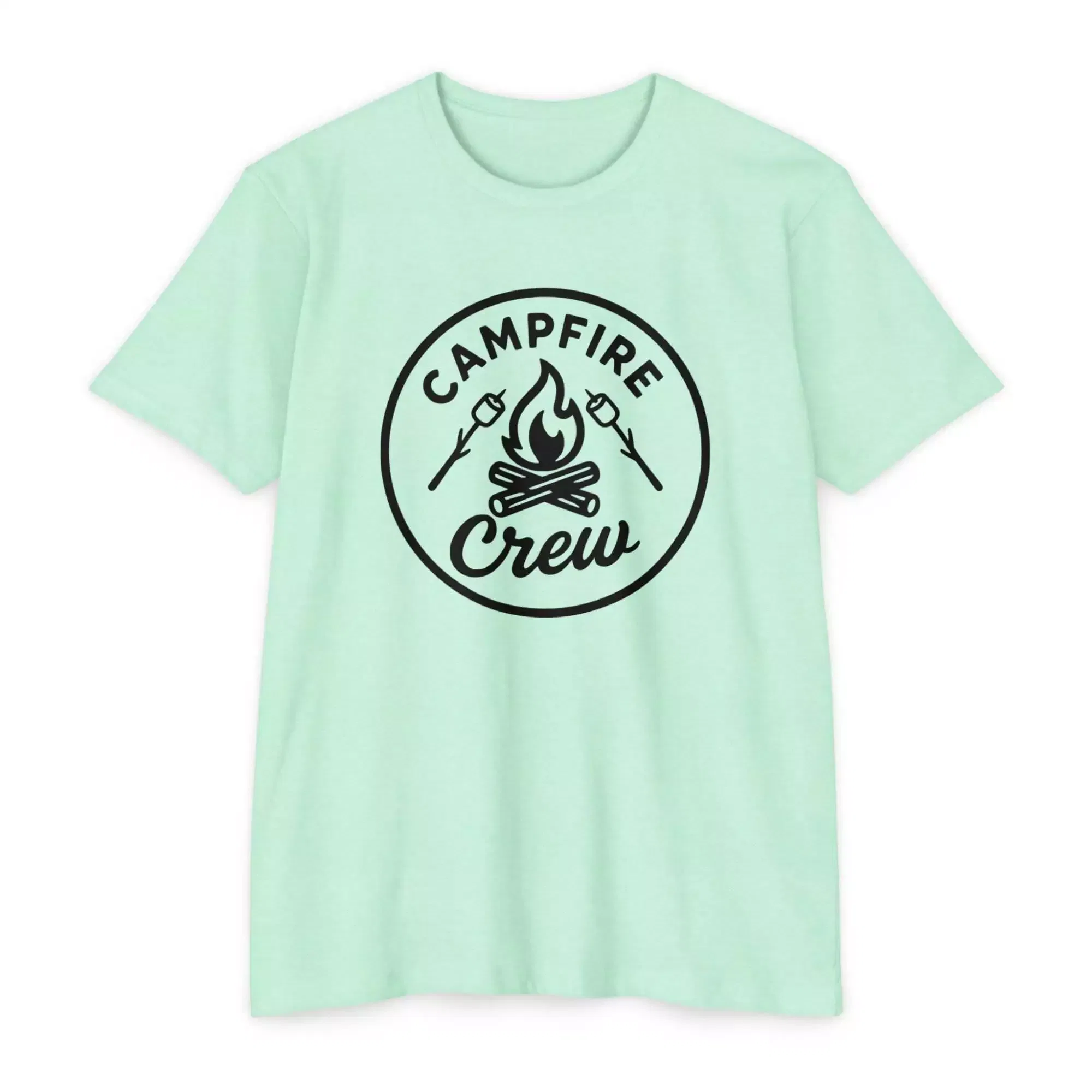 Campfire Crew T-Shirt, Unisex Jersey Tee, Perfect for Camping, Outdoor Adventures, Summer Festivals, Gift for Nature Lovers - Image 7