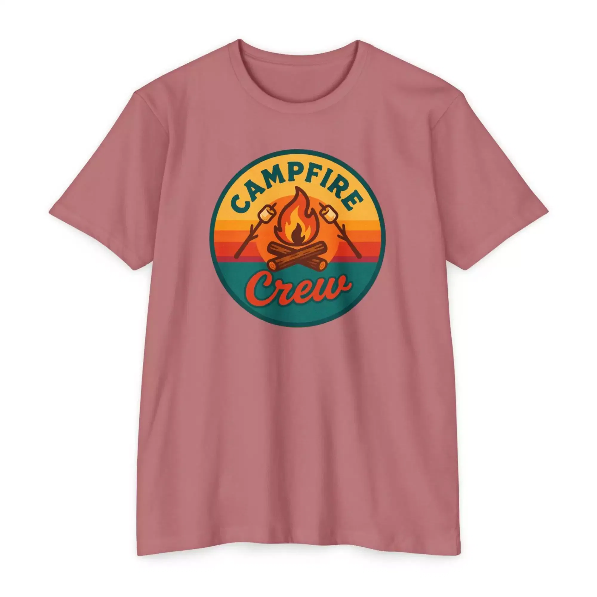 Unisex Campfire Crew T-Shirt, Adventure Shirt, Camping Apparel, Outdoor Gear, Summer Essentials, Casual Wear - Image 28