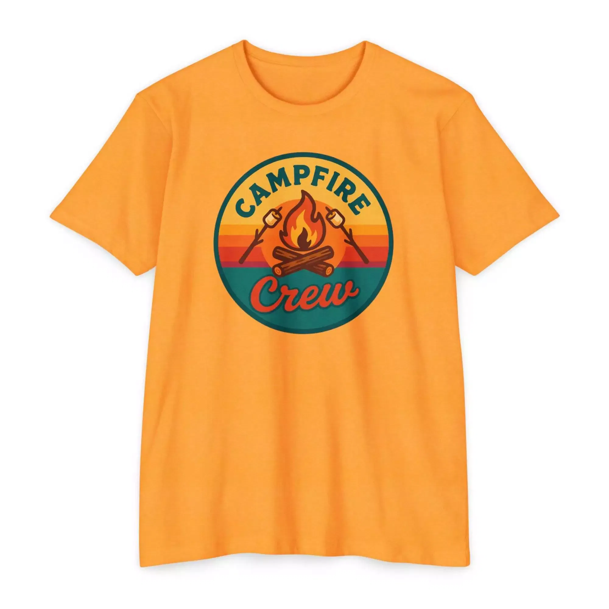Unisex Campfire Crew T-Shirt, Adventure Shirt, Camping Apparel, Outdoor Gear, Summer Essentials, Casual Wear - Image 10