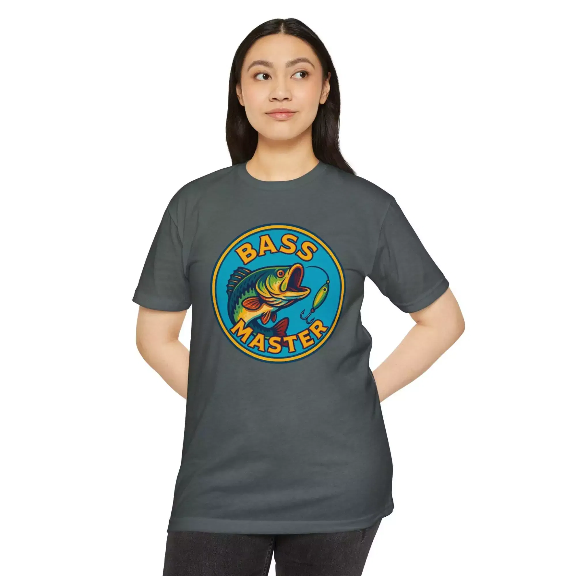 Bass Master Unisex T-Shirt, Fishing Apparel, Summer Outfit, Outdoor Enthusiast Gift, Father's Day Present, Casual Wear - Image 3