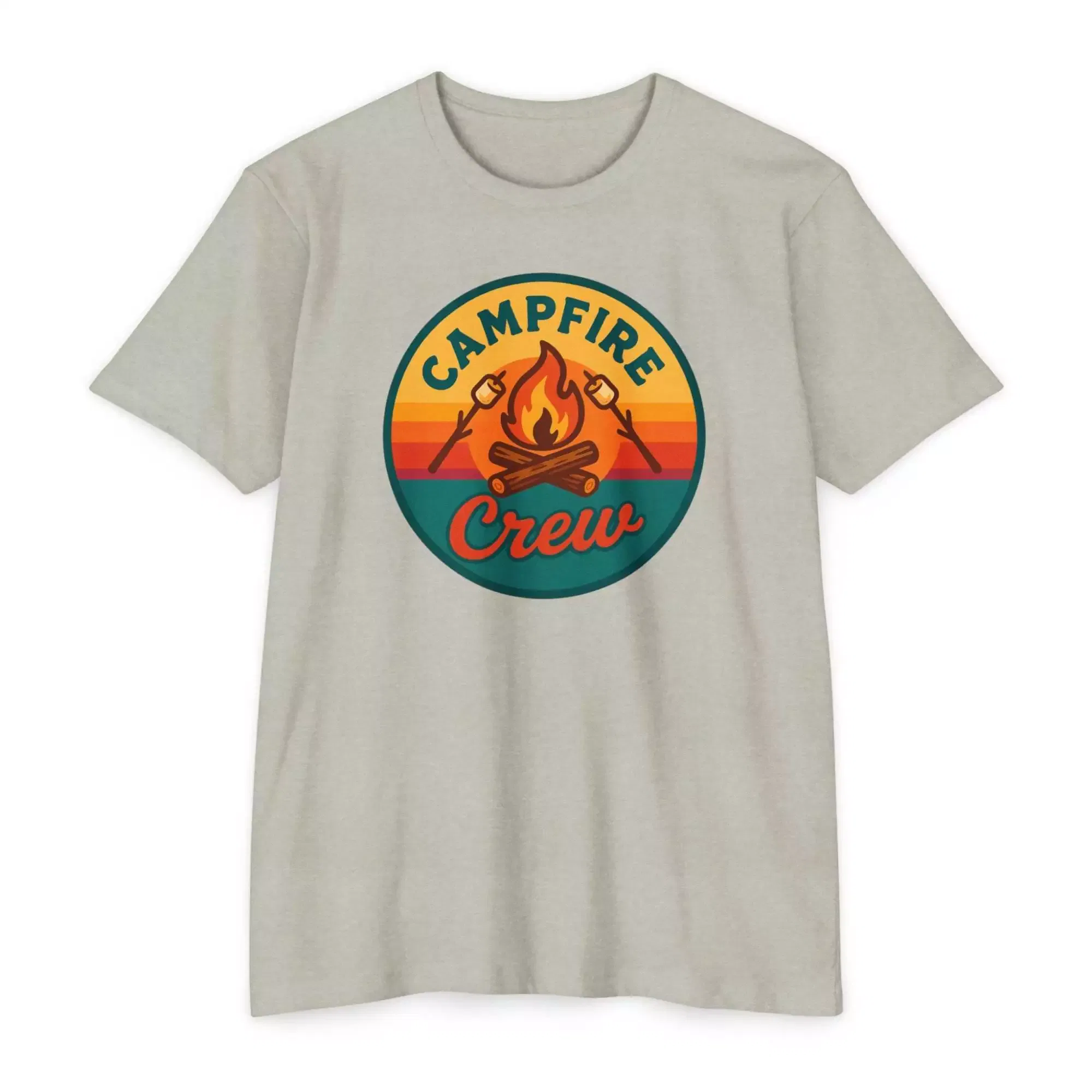 Unisex Campfire Crew T-Shirt, Adventure Shirt, Camping Apparel, Outdoor Gear, Summer Essentials, Casual Wear - Image 13