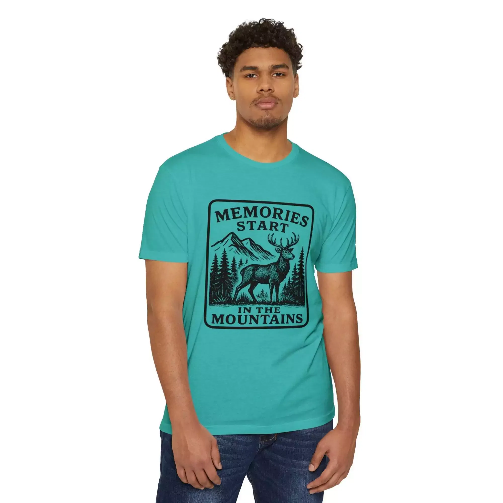 Mountain Memories Graphic Tee - Unisex Adventure Shirt for Nature Lovers, Casual Wear, Gift for Outdoorsy Friends - Image 8