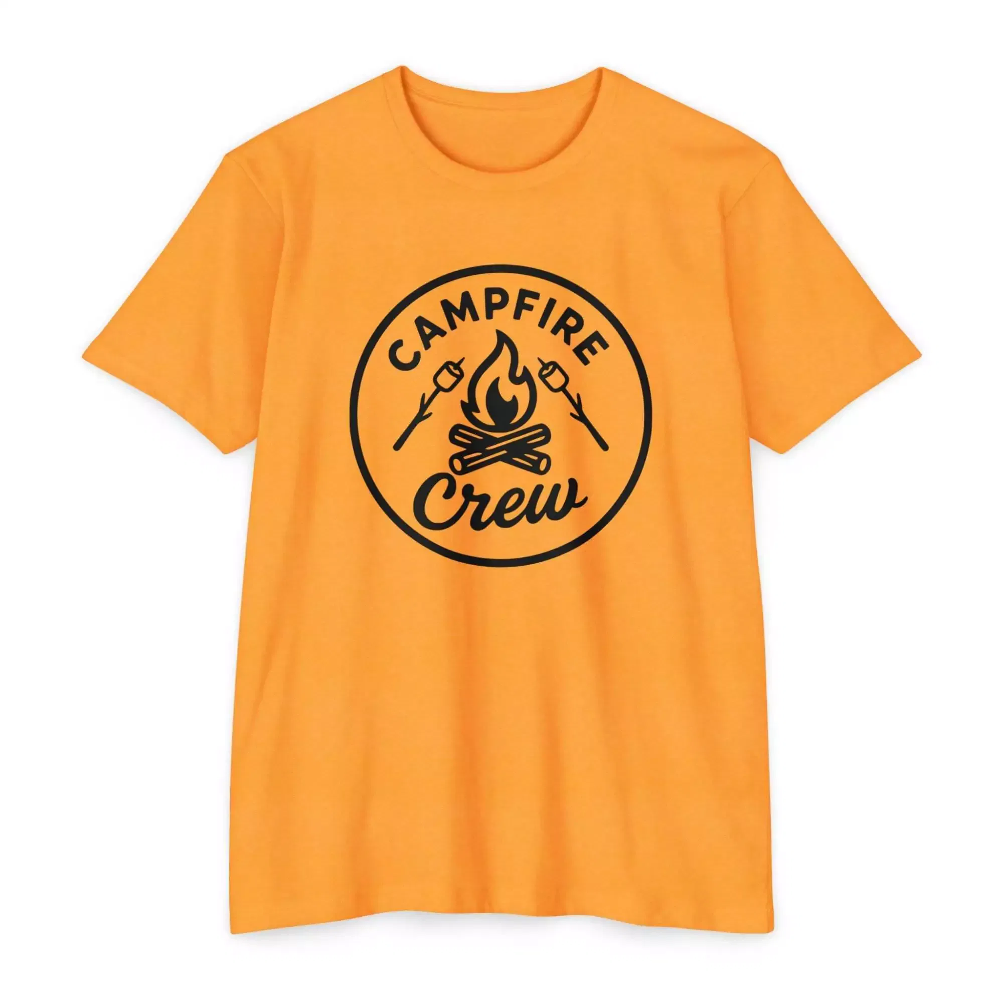 Campfire Crew T-Shirt, Unisex Jersey Tee, Perfect for Camping, Outdoor Adventures, Summer Festivals, Gift for Nature Lovers - Image 4