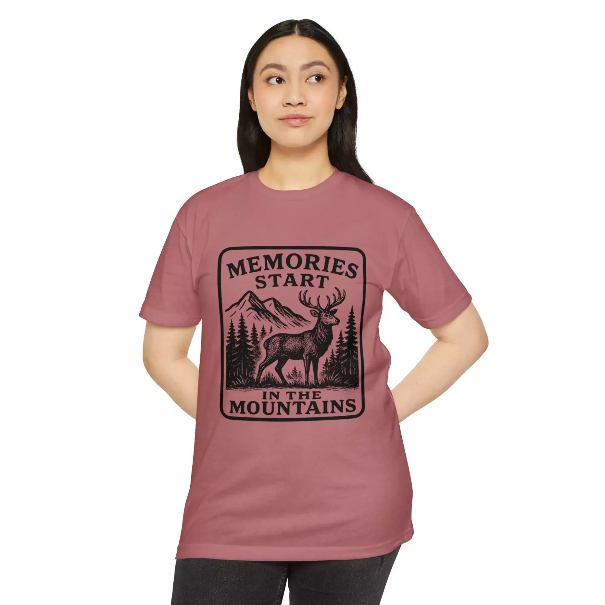 Mountain Memories Graphic Tee - Unisex Adventure Shirt for Nature Lovers, Casual Wear, Gift for Outdoorsy Friends - Image 33