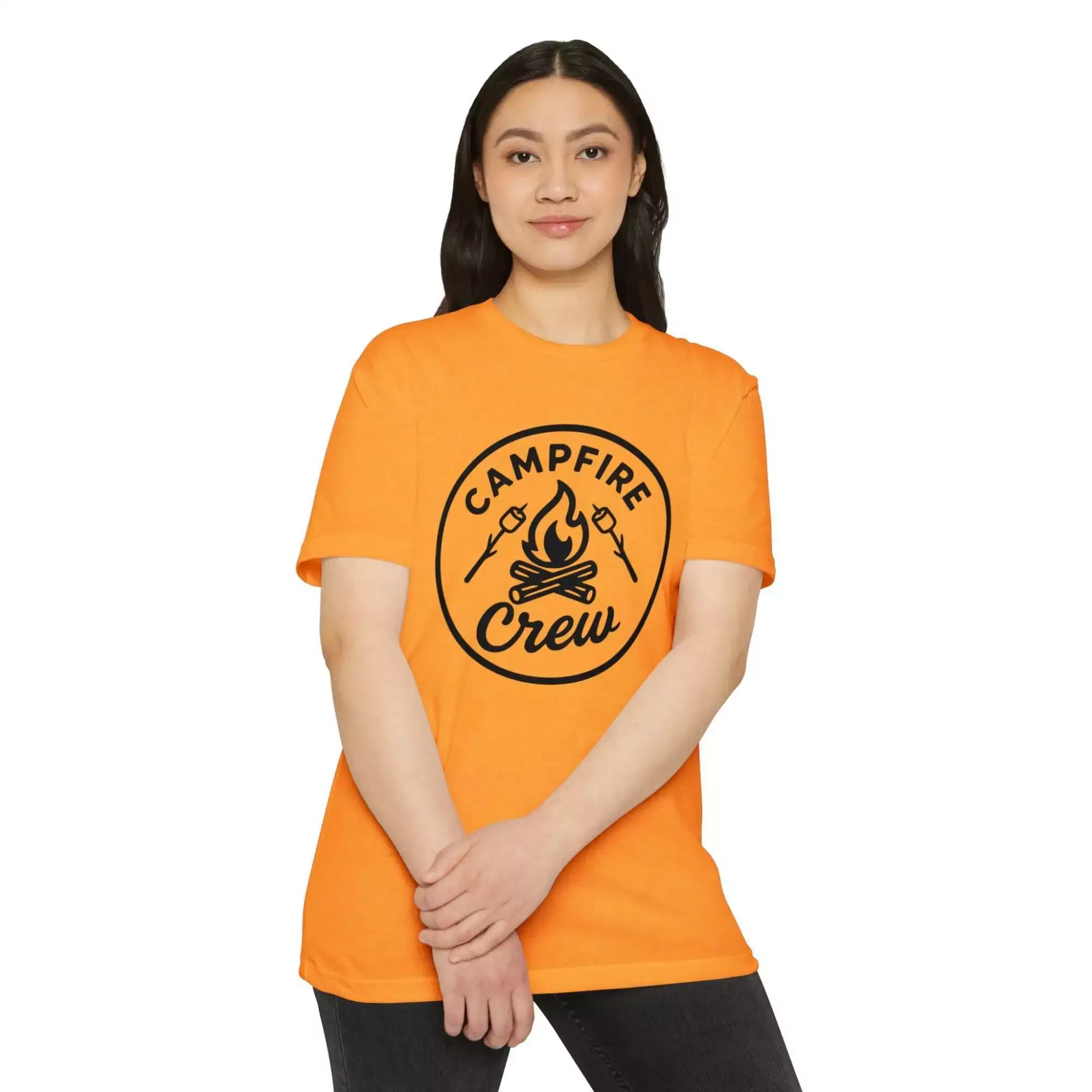 Campfire Crew T-Shirt, Unisex Jersey Tee, Perfect for Camping, Outdoor Adventures, Summer Festivals, Gift for Nature Lovers - Image 6