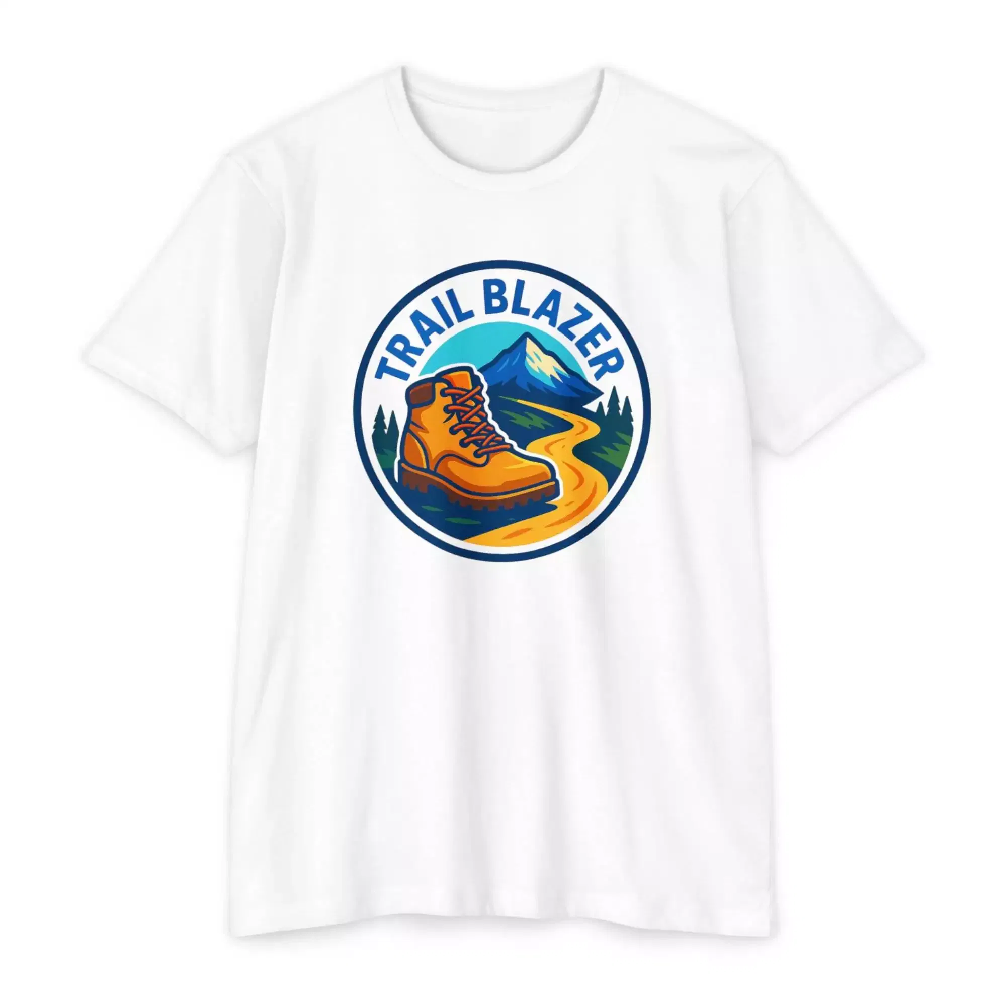 Trail Blazer Adventure T-shirt for Nature Lovers, Hiking Gifts, Mountain Apparel, Unisex Outdoor Tee, Perfect for Campers - Image 19
