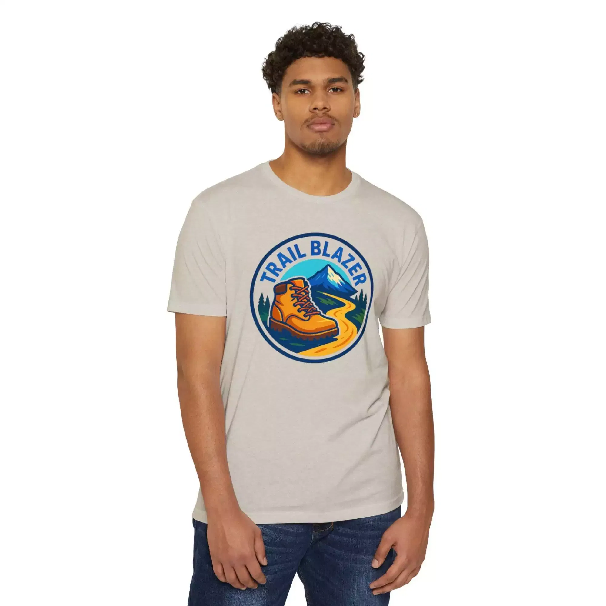 Trail Blazer Adventure T-shirt for Nature Lovers, Hiking Gifts, Mountain Apparel, Unisex Outdoor Tee, Perfect for Campers - Image 5