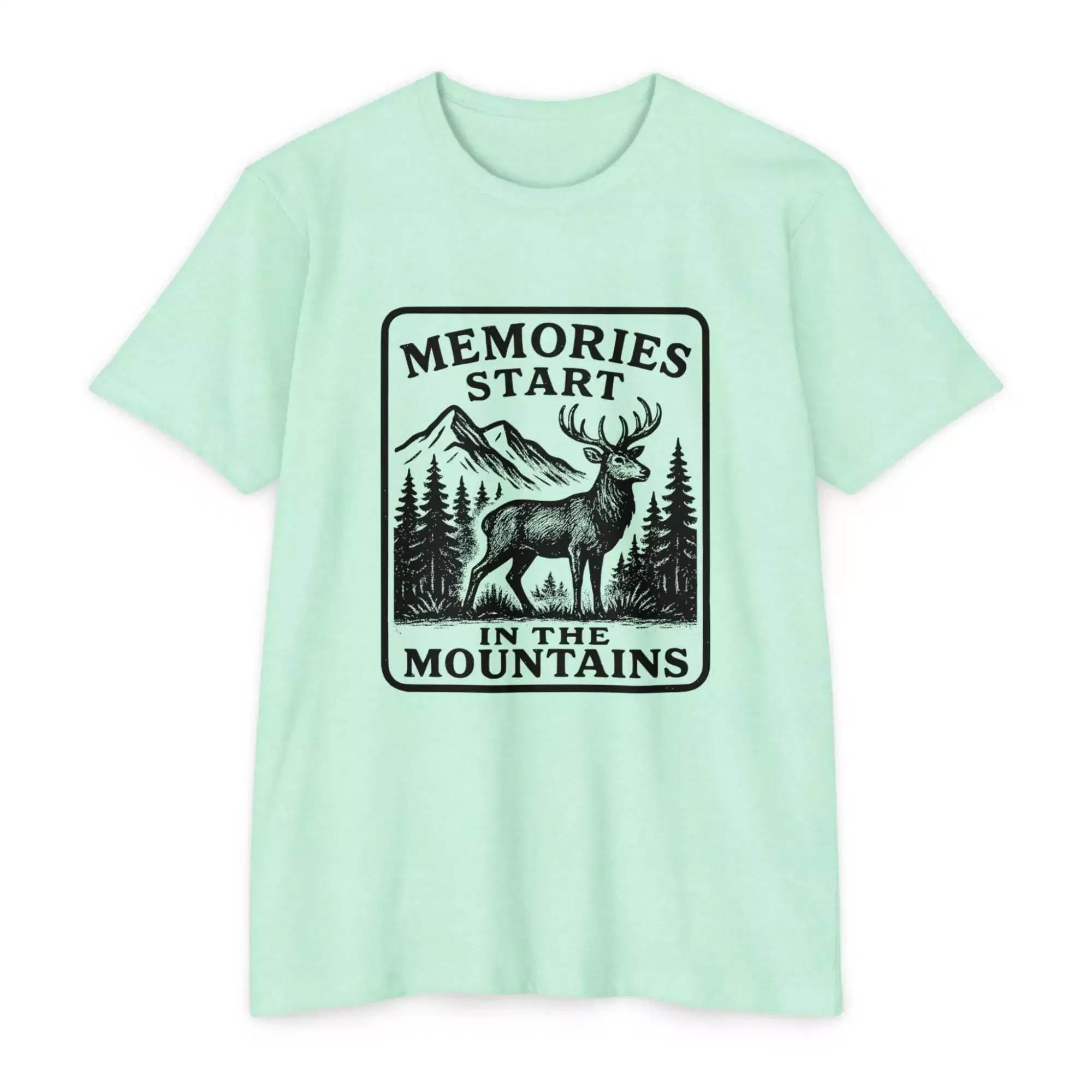 Mountain Memories Graphic Tee - Unisex Adventure Shirt for Nature Lovers, Casual Wear, Gift for Outdoorsy Friends - Image 4