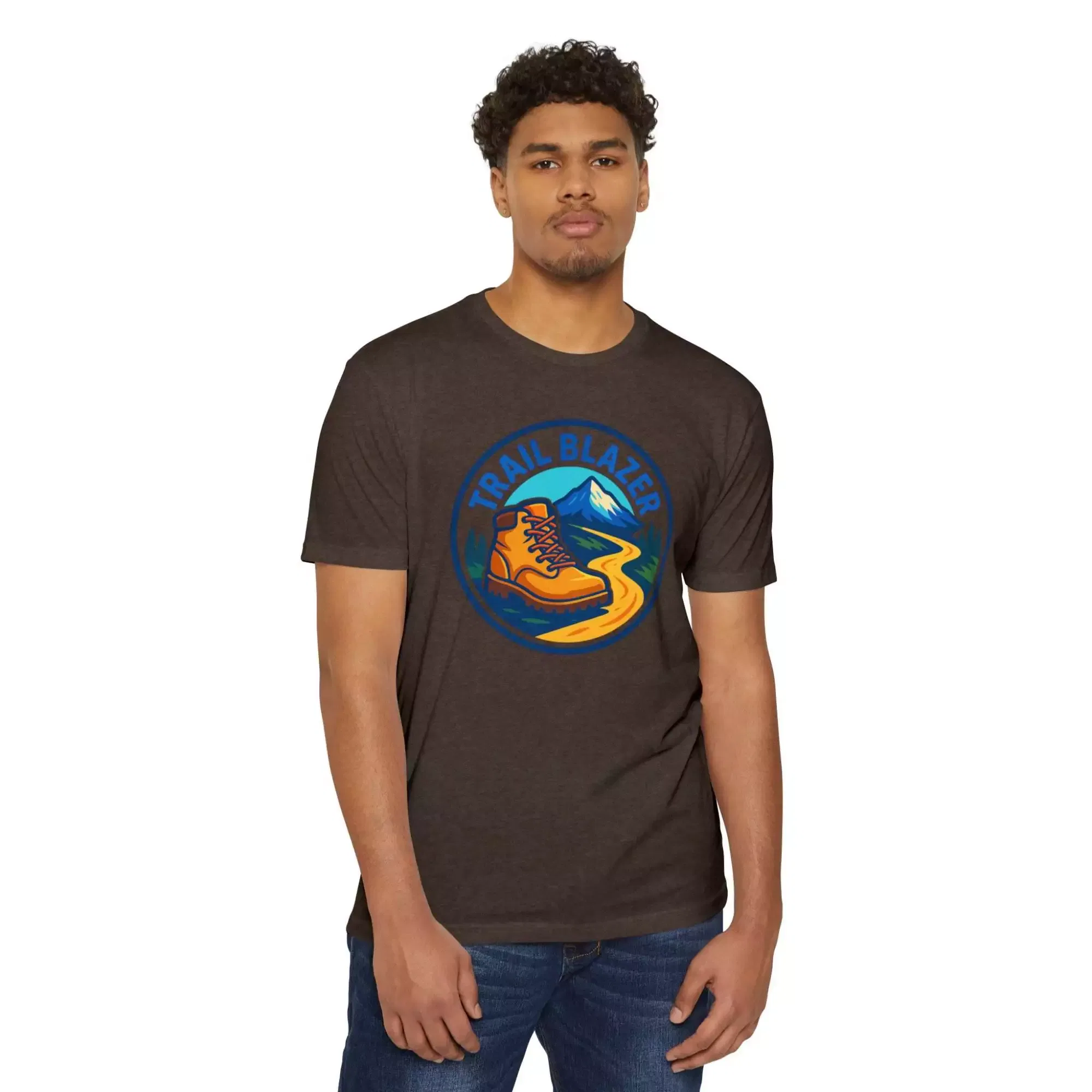 Trail Blazer Adventure T-shirt for Nature Lovers, Hiking Gifts, Mountain Apparel, Unisex Outdoor Tee, Perfect for Campers - Image 8