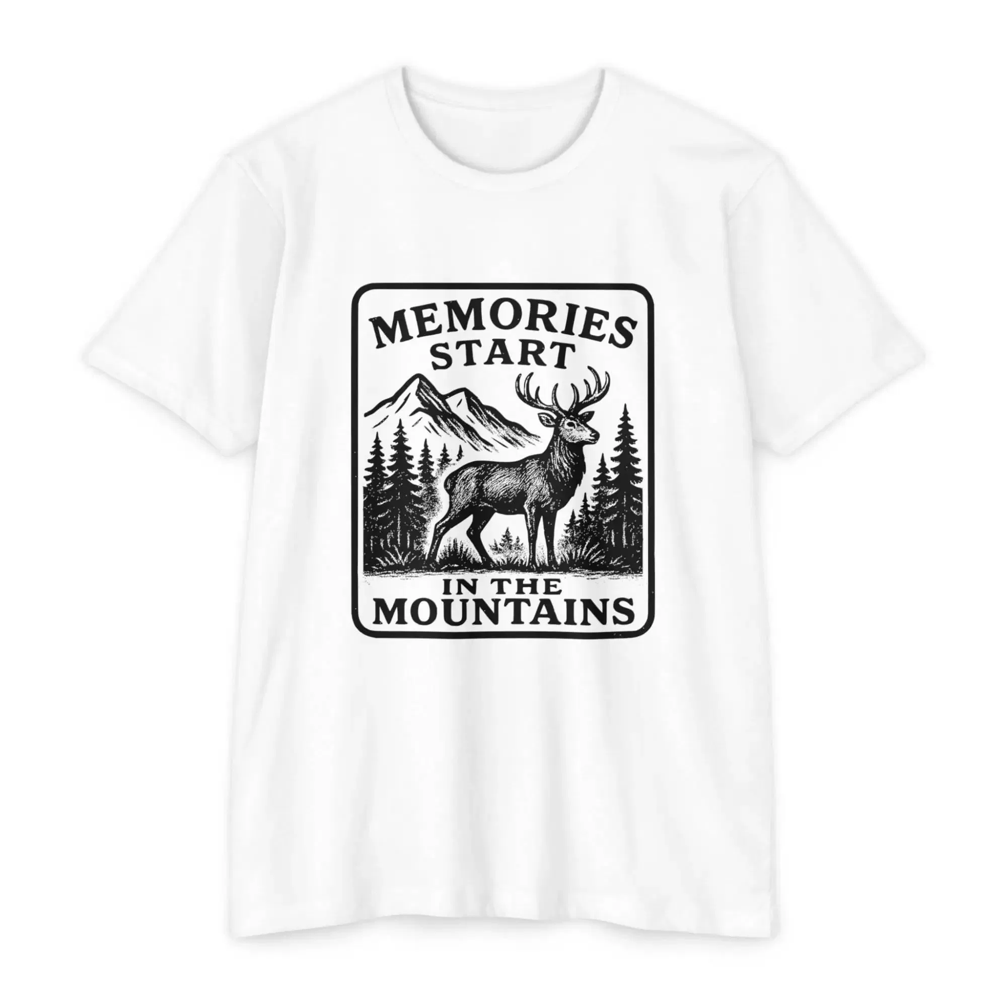 Mountain Memories Graphic Tee - Unisex Adventure Shirt for Nature Lovers, Casual Wear, Gift for Outdoorsy Friends - Image 13