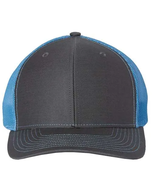 Charcoal / Columbia Blue Snapback Hat