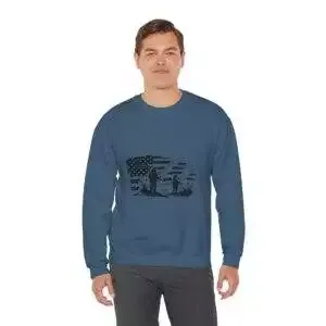 Fishing Sweatshirt, Father Son Fishing, Gift for Fisherman, Outdoor Sports Apparel, Cozy Fisherman Sweater, Family Fishing Shirt